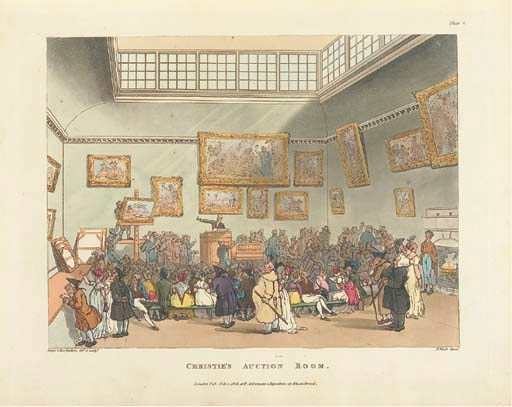 ACKERMANN, Rudolph (1764-1834), publisher. The Microcosm of London. London: T. Bensley for R. Ackermann, January 1808-February 1810 [plates watermarked 1806-1808].