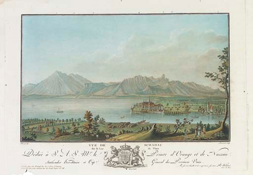 HENTZI, Rudolph (1731-1803, editor). Vues remarquables des montagnes de la Suisse. Amsterdam: J. Yntema, 1785-[?1787].