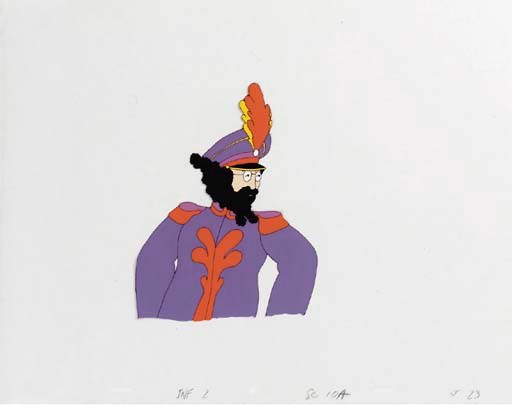 ANIMATION CELLULOID FROM "YELLOW SUBMARINE"