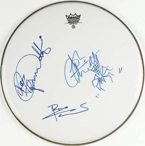 THE WHO SIGNED DRUMHEAD