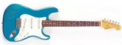 ERIC CLAPTON SIGNED GUITAR