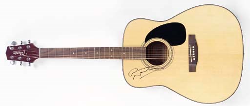 GRAHAM NASH SIGNED GUITAR