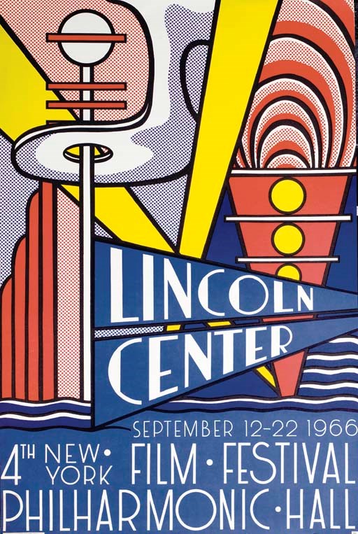 ROY LICHTENSTEIN-DESIGNED POSTER