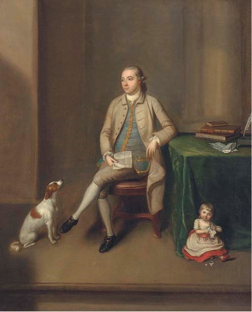 Attributed to Benjamin Wilson (1721-1788)