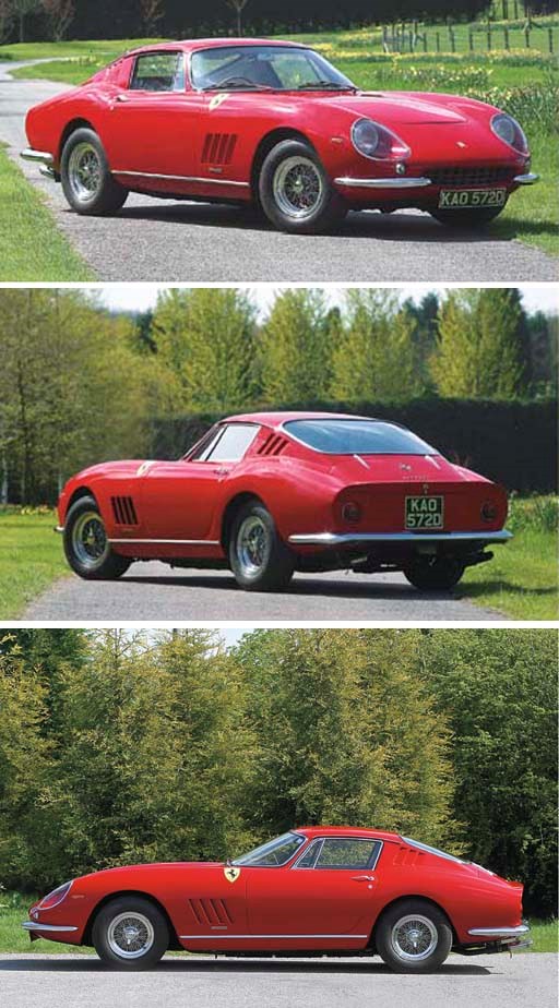 1966 FERRARI 275 GTB/6C ALUMINIUM BODY