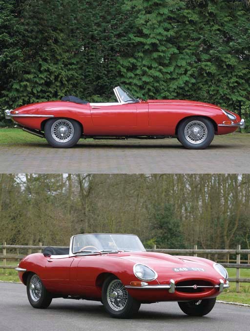 1961 JAGUAR E-TYPE SERIES 1 3.8 FLAT FLOOR ROADSTER