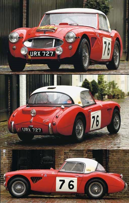 The ex-Works, Pat Moss, Rome-Liege-Liege Rally-winning