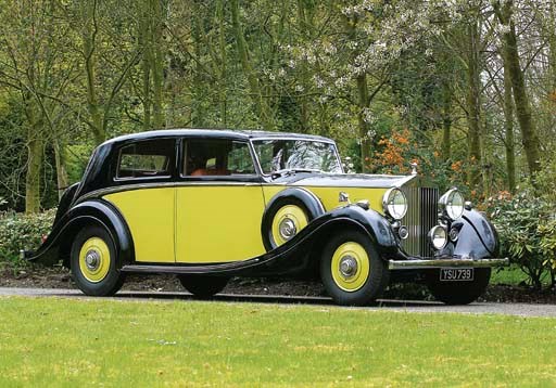 1939 ROLLS-ROYCE WRAITH ENCLOSED LIMOUSINE