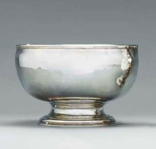 A George II silver punch-bowl