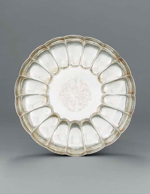 A Charles II silver dish