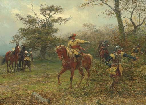 Ernest Crofts, R.A. (1847-1911)