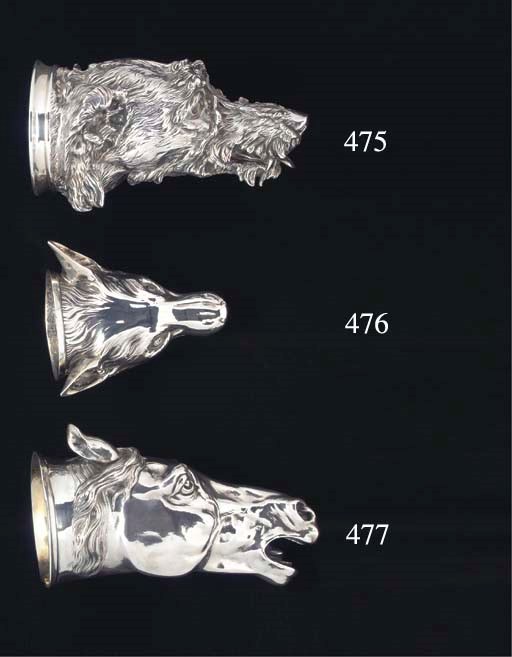 A Fine Victorian Silver Stirrup Cup
