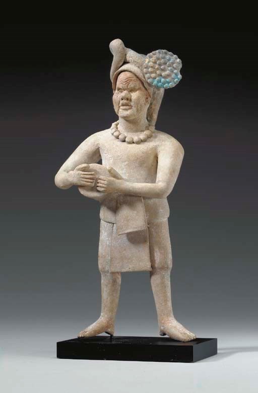 STATUETTE EN TERRE CUITE