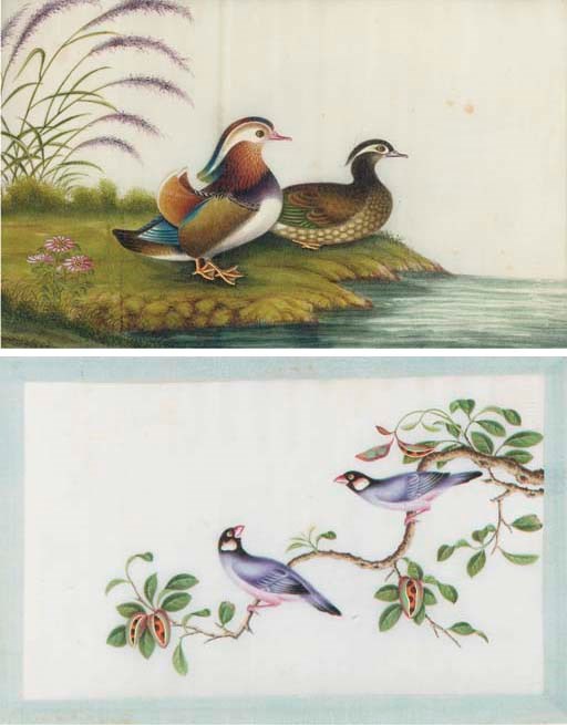 A ricepaper album, 19th century