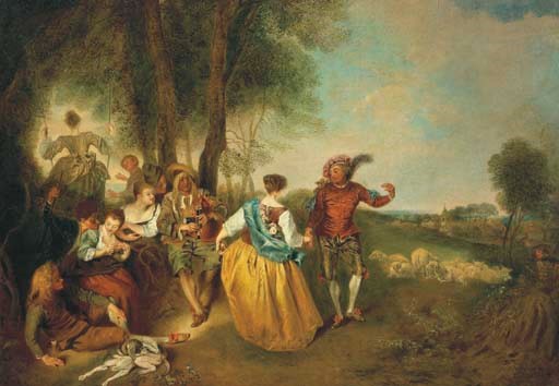 SUIVEUR DE JEAN-ANTOINE WATTEAU