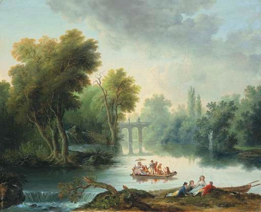 ATTRIBUE A JEAN-BAPTISTE HILAIRE (AUDUN-LE-TICHE 1753-APRES 1822 PARIS)