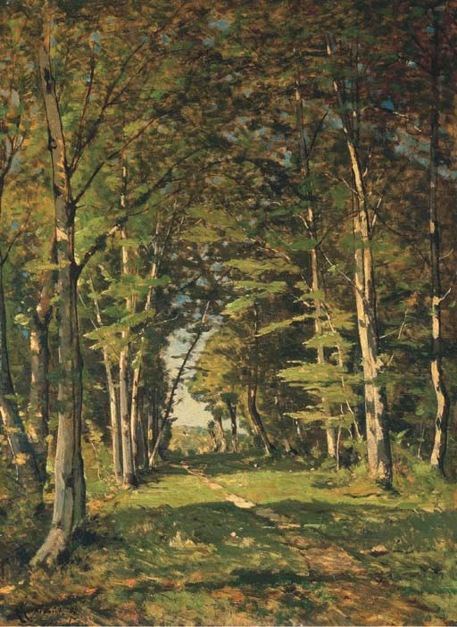 HENRI-JOSEPH HARPIGNIES (VALENCIENNES 1819-1916 SAINT-PRIVE)