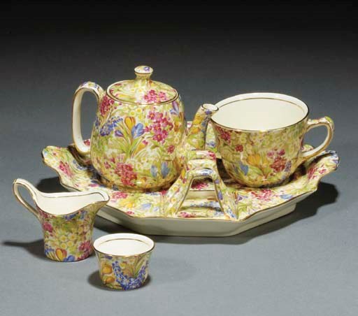 A Crocus Breakfast Set