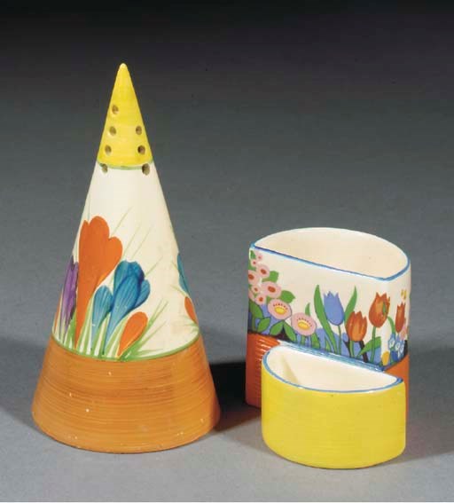 A Crocus Conical Sugar Sifter