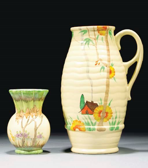 A Bamboo Single-Handled Vase Shape 855