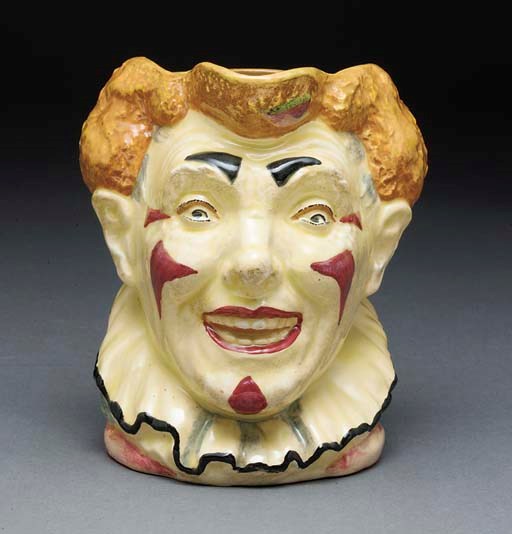 The Clown with Red Hair D5610, a Character Jug