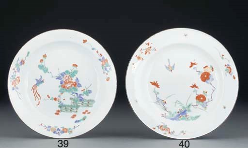 A Meissen Kakiemon shallow bowl