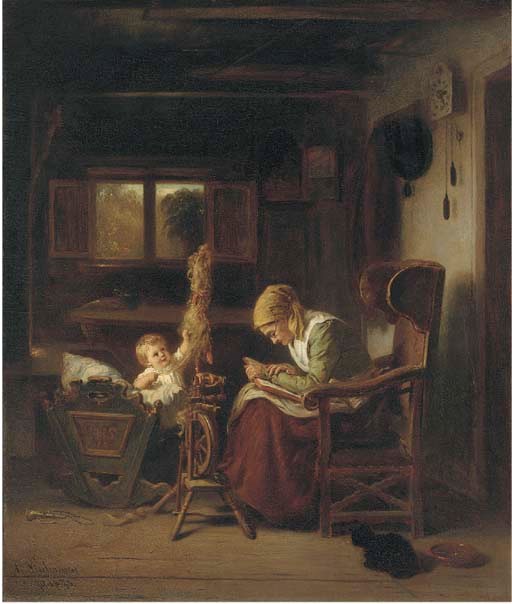 August Heinrich Niedmann (German, 1826-1910)