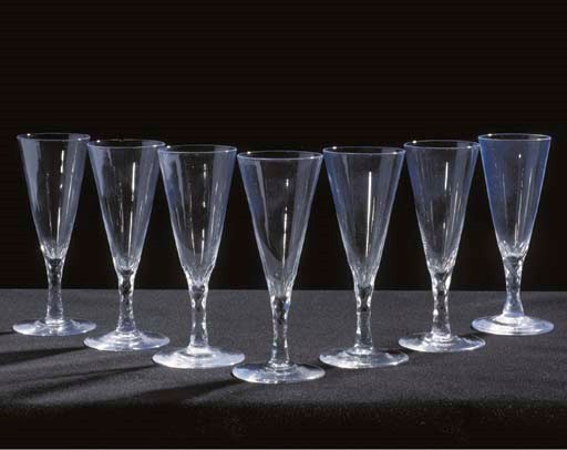 SEVEN WINE-GOBLETS