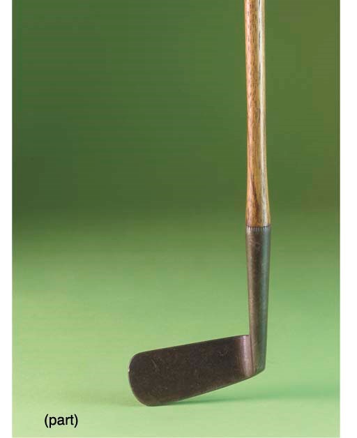 A SMOOTH-FACED ELDON ANTI-SHANK PUTTER