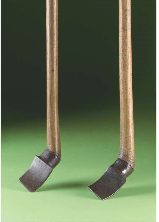 TWO EARLY DUTCH CHLOE CLUBS