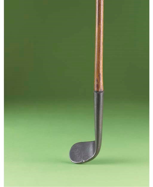 A RARE RUT IRON BY CARRICK OF MUSSELBURGH