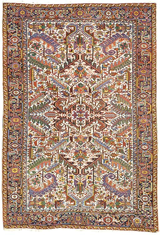 A fine Heriz carpet