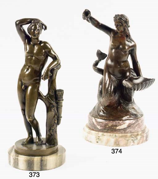 GROUPE EN BRONZE