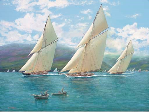 Michael J. Whitehand (British, 20th Century)