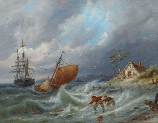 Pieter Cornelis Dommershuijzen (Dutch, 1834-1908)