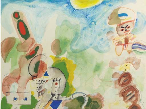 (2)  Lucebert (Dutch, 1924-1994)