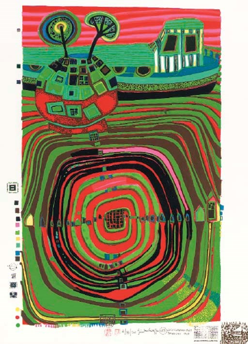 FRIEDENSREICH HUNDERTWASSER (1928-2000)