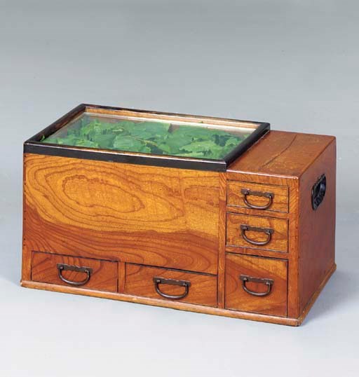 A HARDWOOD BRAZER,
