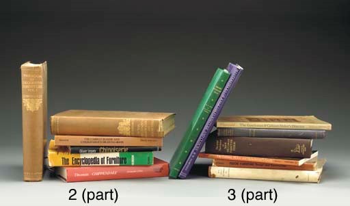 A GROUP OF DECORATIVE ART REFERENCE BOOKS