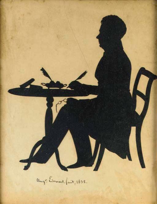 Augustin Edouart, 1838