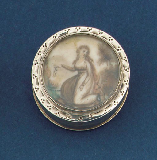 A silver counter box