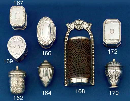 A Georgian nutmeg grater