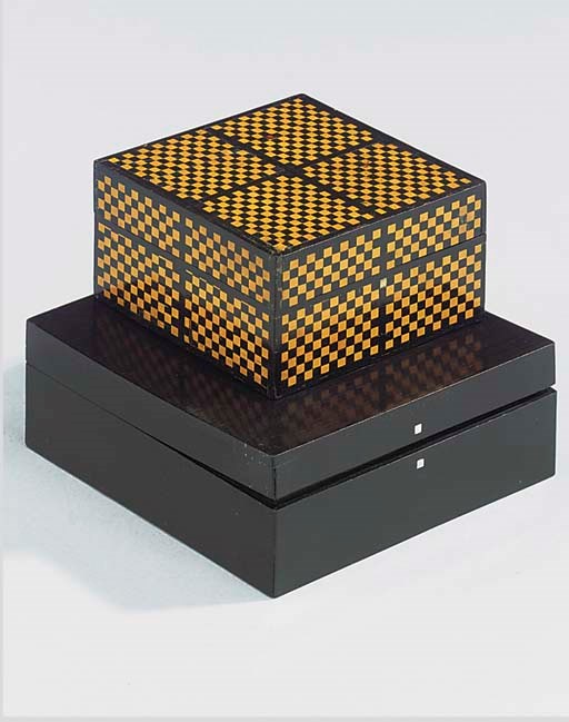 A WIENER WERKSTÄTTE EBONY BOX