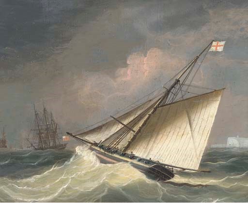 Circle of Thomas Buttersworth, Sen. (1768-1827)