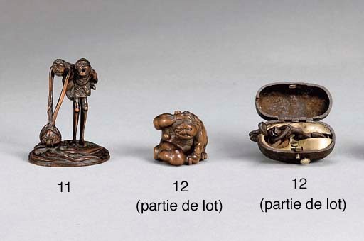 NETSUKE EN BOIS