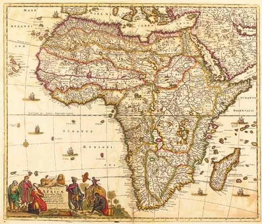 DE WIT, Frederick. Atlas Maior  Le Grand Atlas  Atlas Major. Amsterdam: Pierre Mortier, vers 1700.