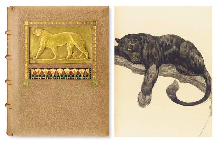 [JOUVE] -- KIPLING, Rudyard (1865-1936). Le livre de la jungle. Traduit de l'anglais par Louis Fabulet et Robert d'Humières. Paris: Société du livre contemporain, 1919.