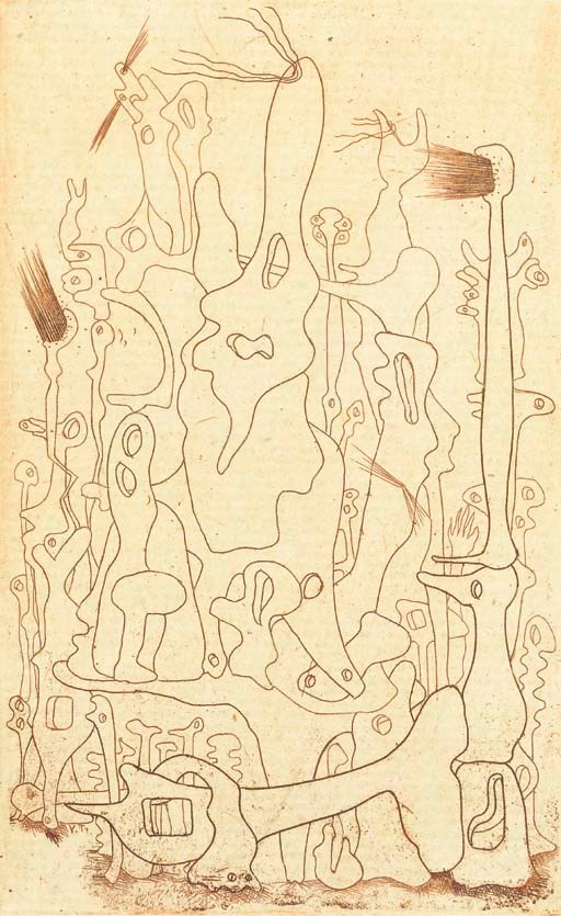 [TANGUY] -- PAALEN, Alice. A même la terre. Paris: éditions surréalistes, 30 juin 1936.