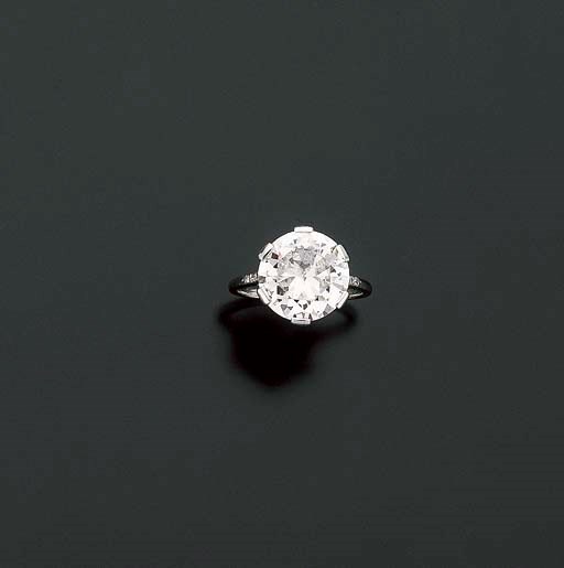 BAGUE SOLITAIRE DIAMANT