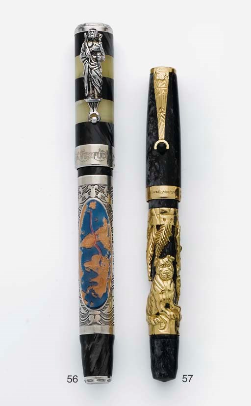 STYLO PLUME "AMERIGO VESPUCCI", PAR MONTEGRAPPA